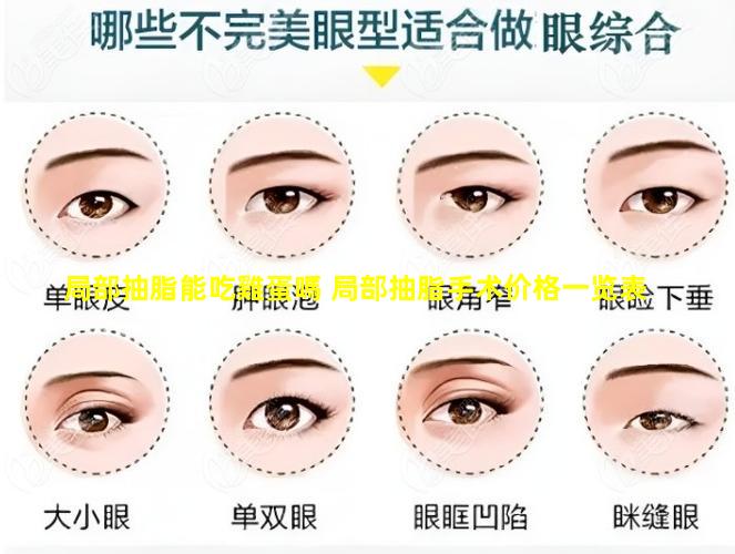 局部抽脂能吃雞蛋嗎 局部抽脂手术价格一览表